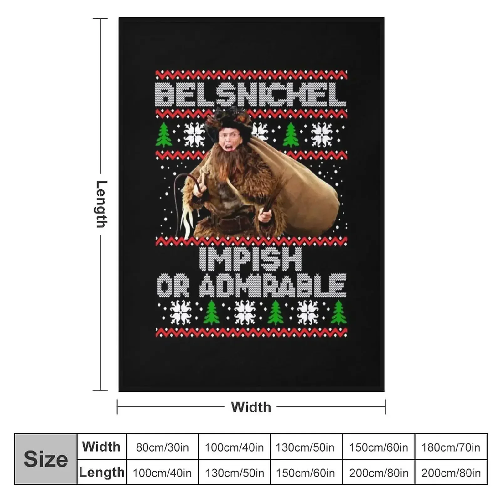 Be lsnickel impish or Admirable Christmas Gifts For Men and Women, Gift Christmas Day Classic T-Shir Throw Blanket