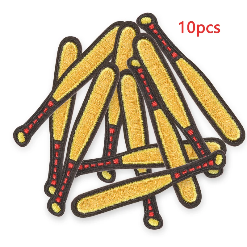 10pcs Ball Motion Iron On Patch For Clothes Lot Bulk Basketball Wholesale Embroidered Jacket Hat Mochila Sew Diy Thermocollant