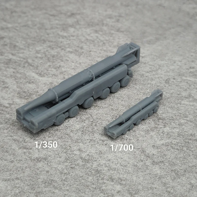 

5PCS Shaheen-II Missile Resin Model 1/350 Or 1/700 Tank Combat Vehicle Miniature Model TK837