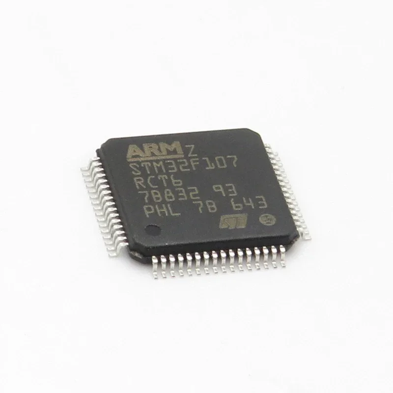 STM IC MCU Chip STM32F107RCT6 LQFP-64 STM32F107RC STM32F107 STM32F STM32