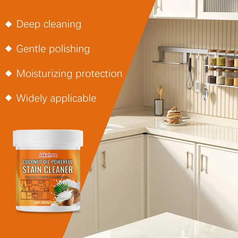 

Coconut Scented Freshness! Household Remover Multi Purpose Oil Stain Removal Polishing Surface Cleaning