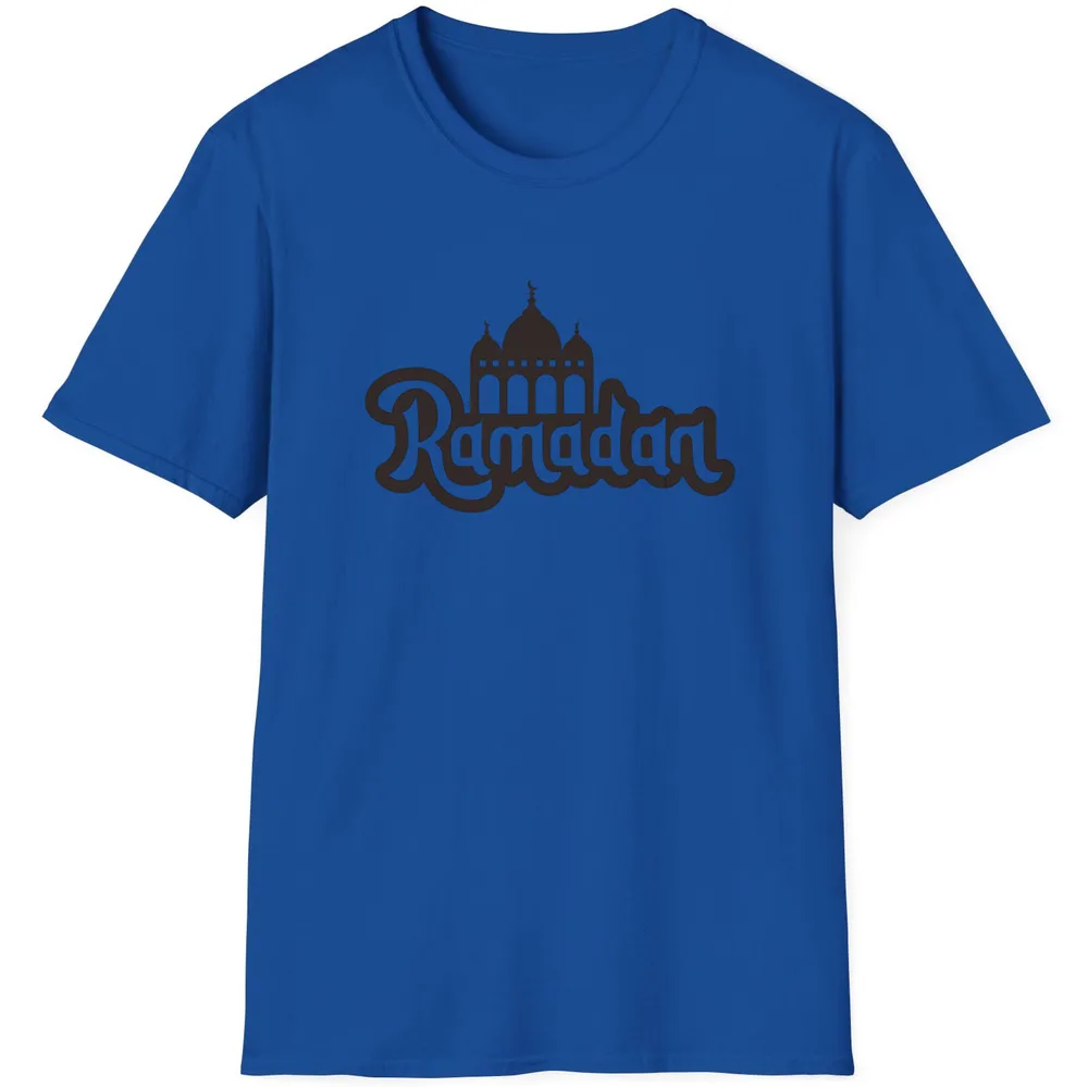 Lettering Ramadan Muharram Festival Exceptional Gift Unisex T-Shirt S-5XLHigh Quality 100%Cotton Short Sleeve