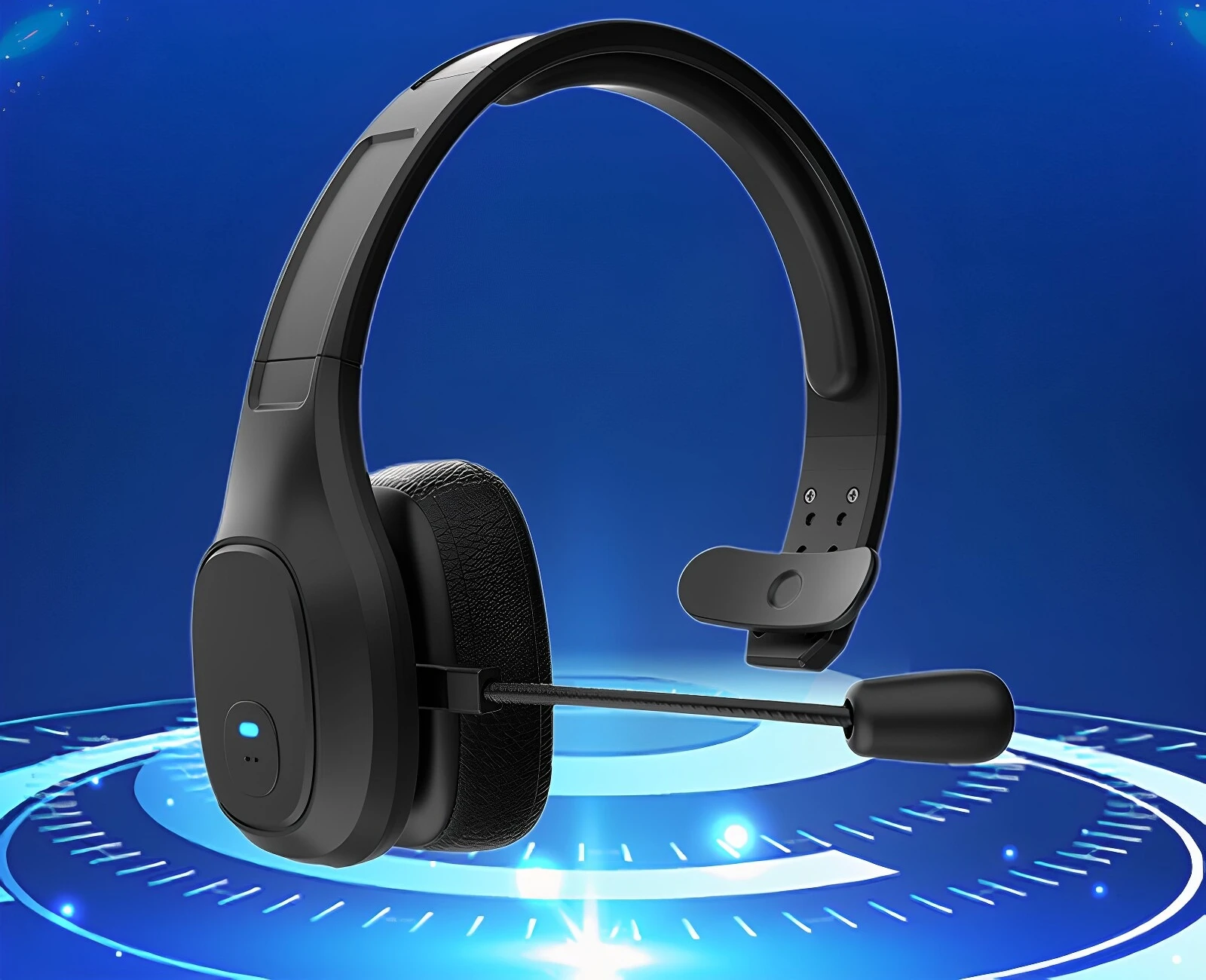 Smart Noise Cancellation Wireless Bluetooth Headset Headset Operator Unilateral Headset