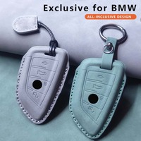 Car Remote Key Case Cover Shell Fob For BMW X1 X3 X5 X6 X7 1 3 5 6 7 Series G20 G30 G11 F15 F16 G01 G02 F48 Keyless Accessories