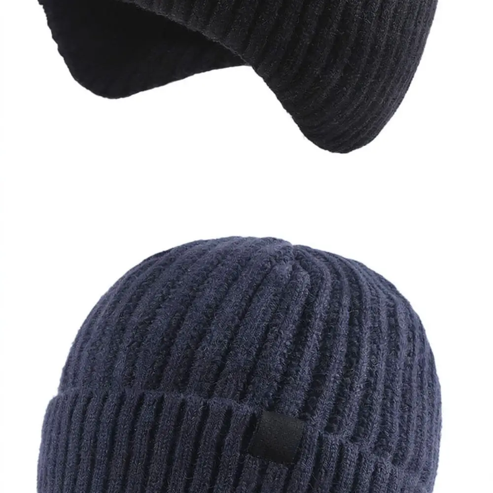 Premium Knitted Winter Set Warm Beanie Hat Neck Scarf And Touch Screen Gloves Thick Windproof Gear For Outdoor Commuting