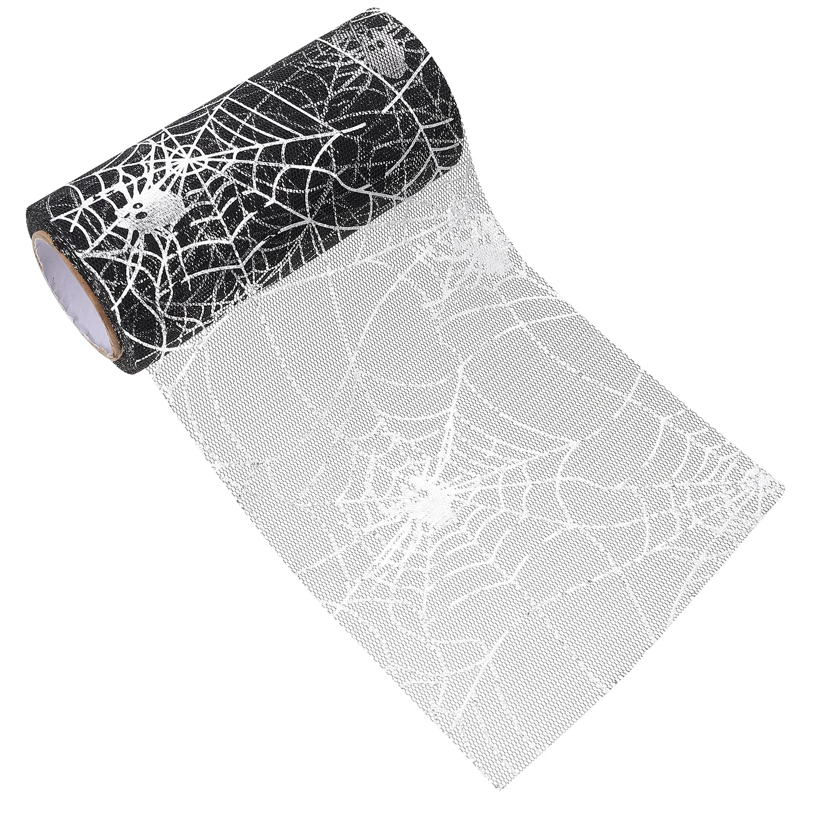 

1 Roll Halloween Tulle Ribbon Mesh Gauze Roll For Gift Wrapping Diy Craft Party Decor Children Tutu Dress Supply Handicraft