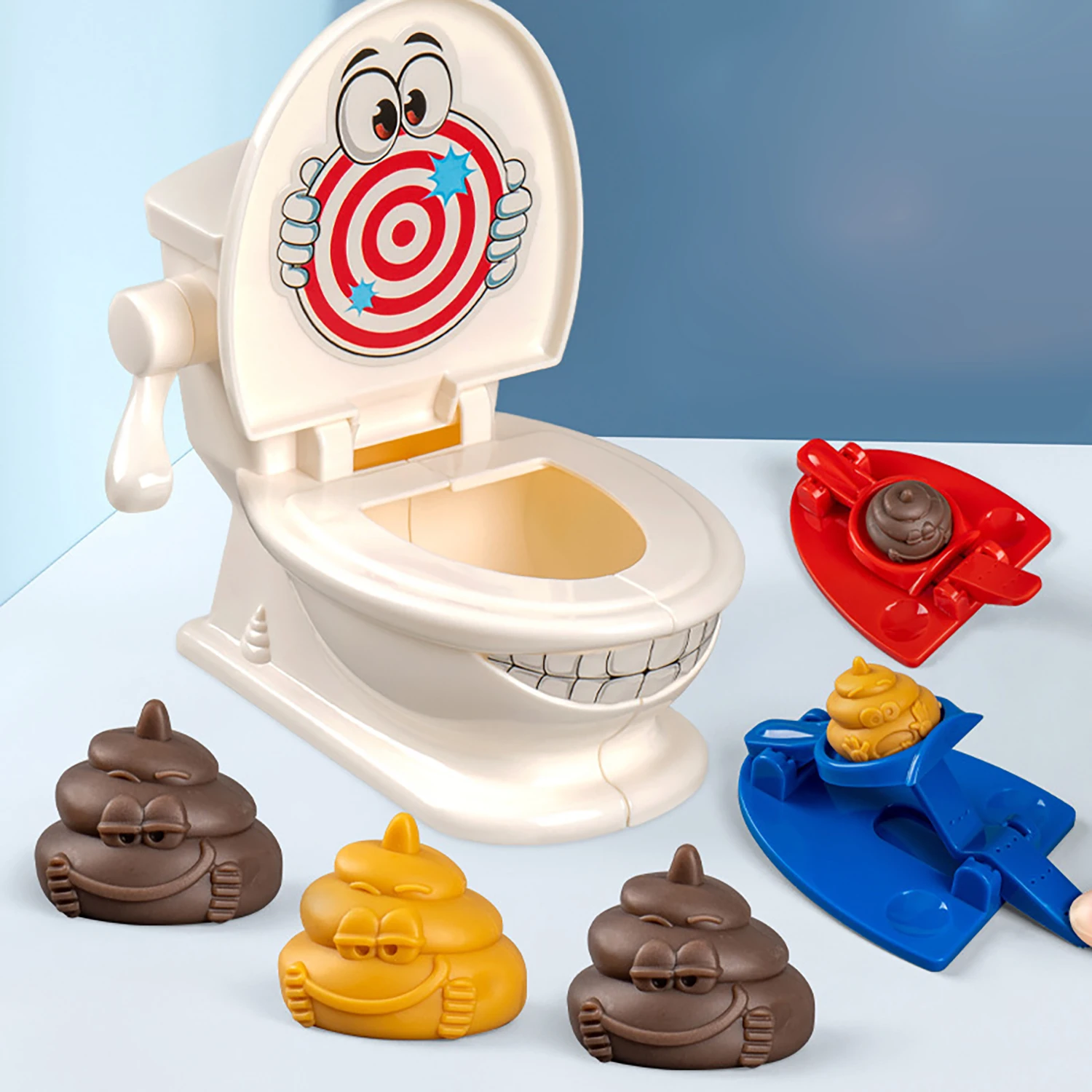 

Двойная интерактивная игрушка-катапульта, катапульта-катапульта-парота, новая и уникальная интерактивная детская игрушка для родителей и детей