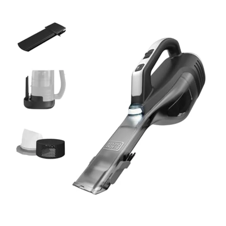 

Портативный беспроводной пылесос Dustbuster Reveal для автомобиля с LED-подсветкой, длительным временем работы, перезаряжаемый, легкий