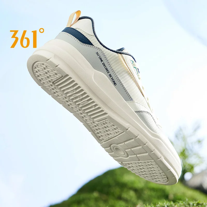 361 Degrees Board Shoes Men Cushioning Breathable Simplicity Balanced Versatile Thick-soled Trendy Male Sneakers 672426607