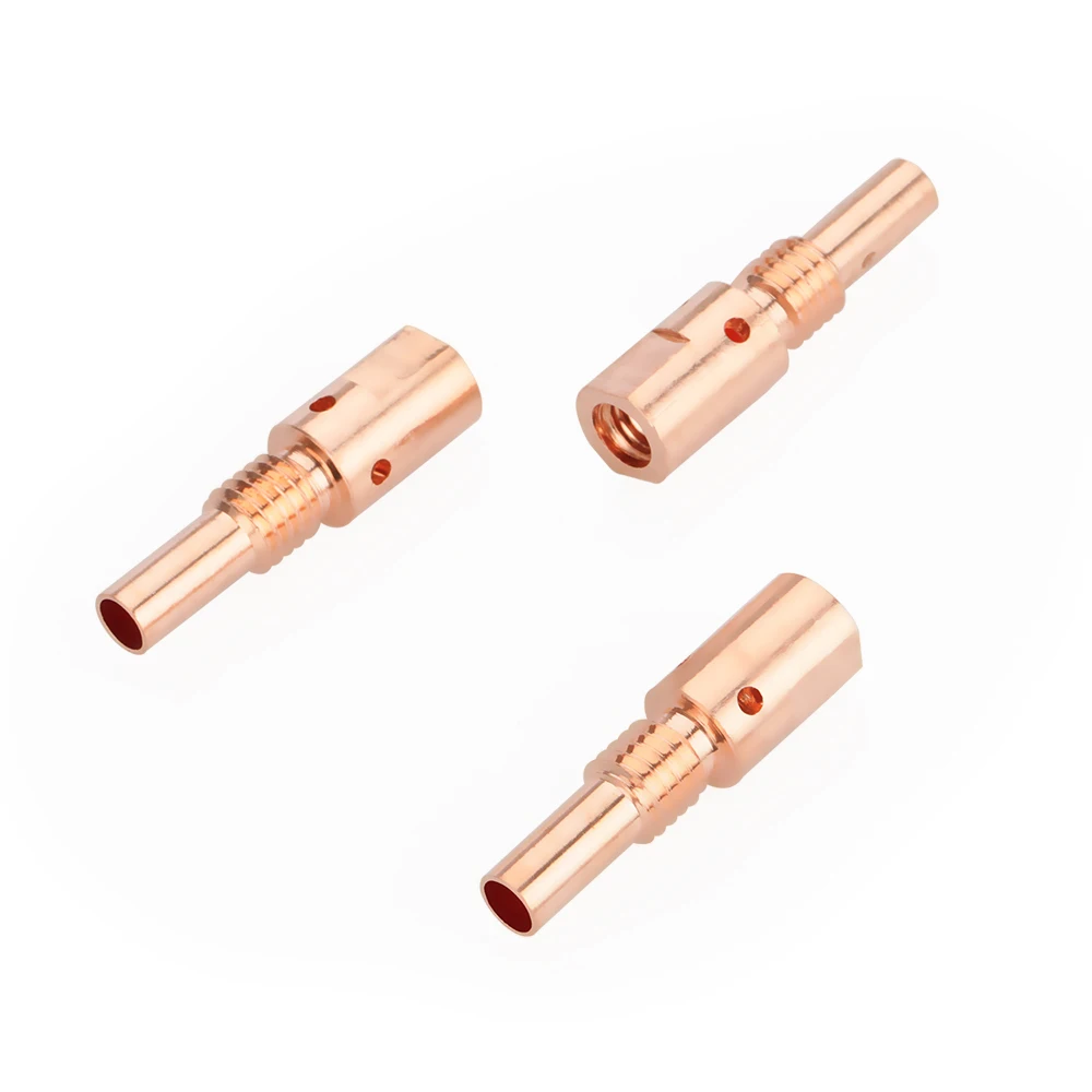 10PCS MB25 MB 25 25AK AK Mig Gun Welding Torch Nozzle M6 Tip Holder Gas Diffuser Welder Part 5 Pieces