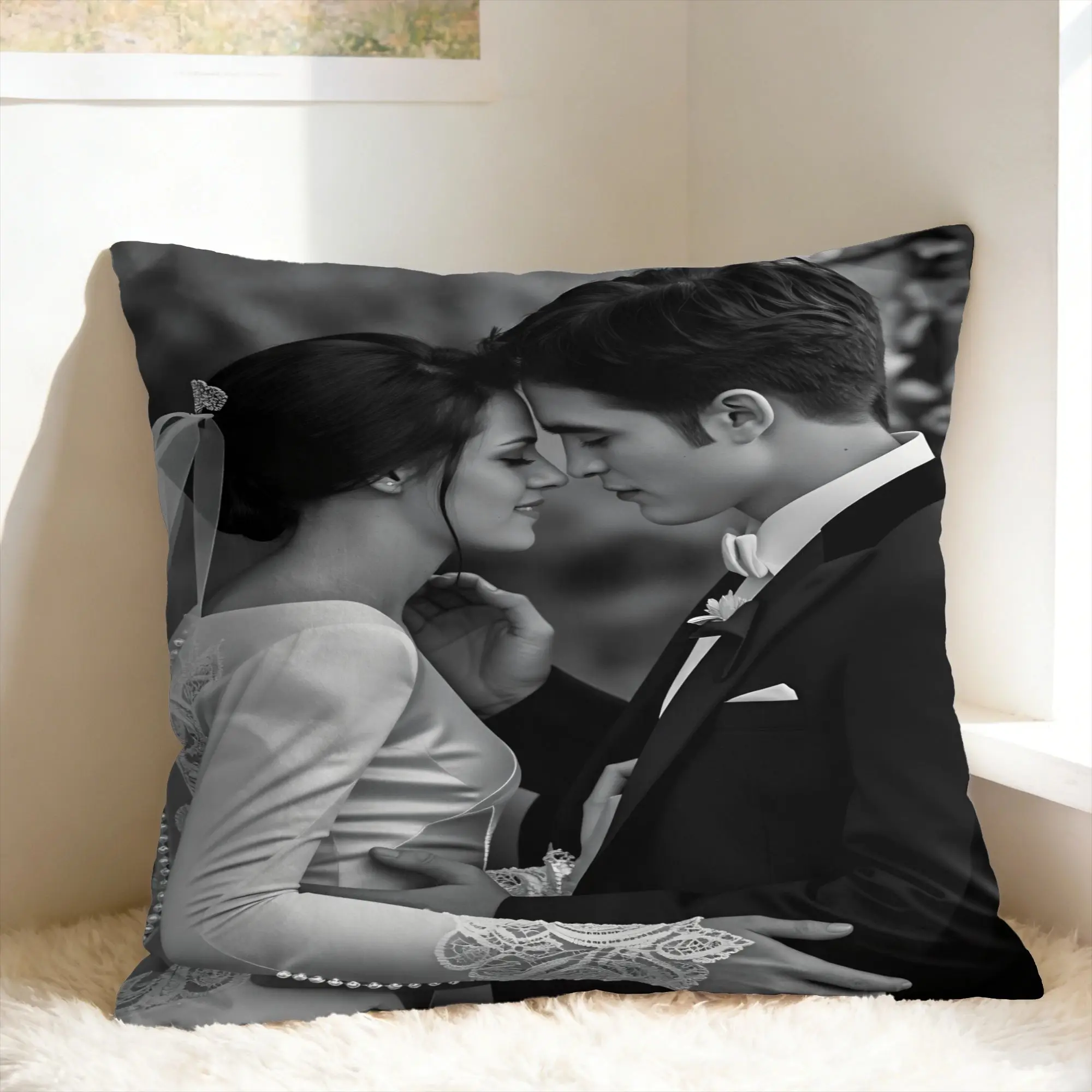 Edward Cullen Pillow Case  Fashion Pillow Cover Comfy Pillowcases For Sofa Home Decoration