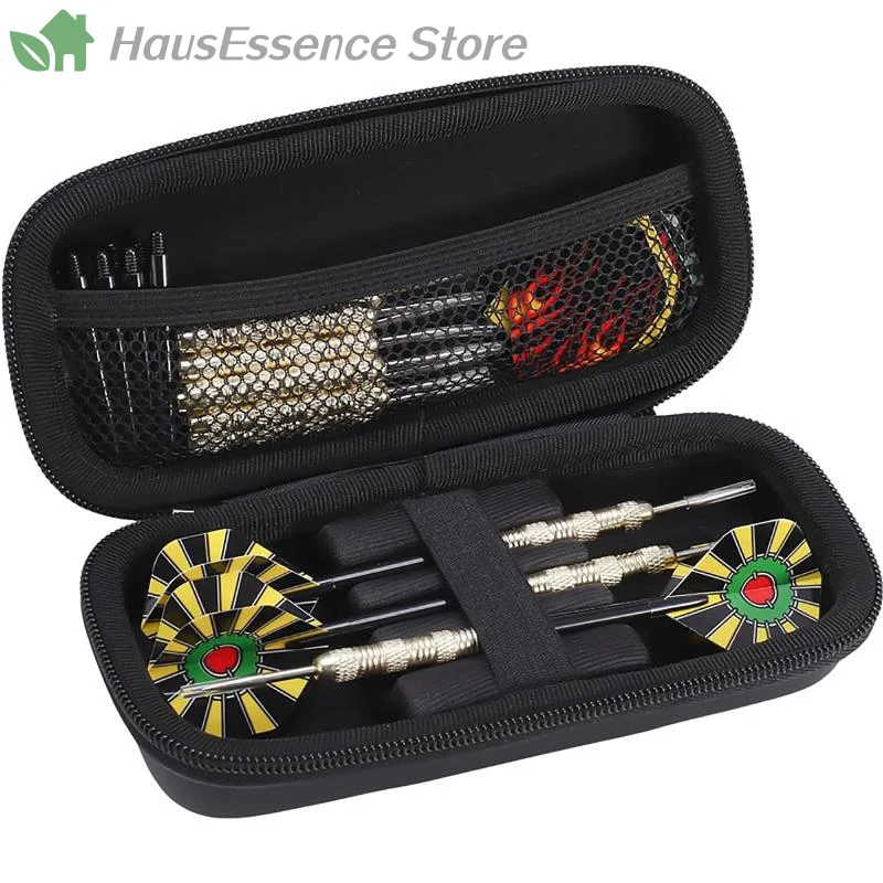 ※Dart Storage Box With Zipper EVA Hard Shell 3-Grid Protection Pack Maintenance Decor Accessories Case High Quality