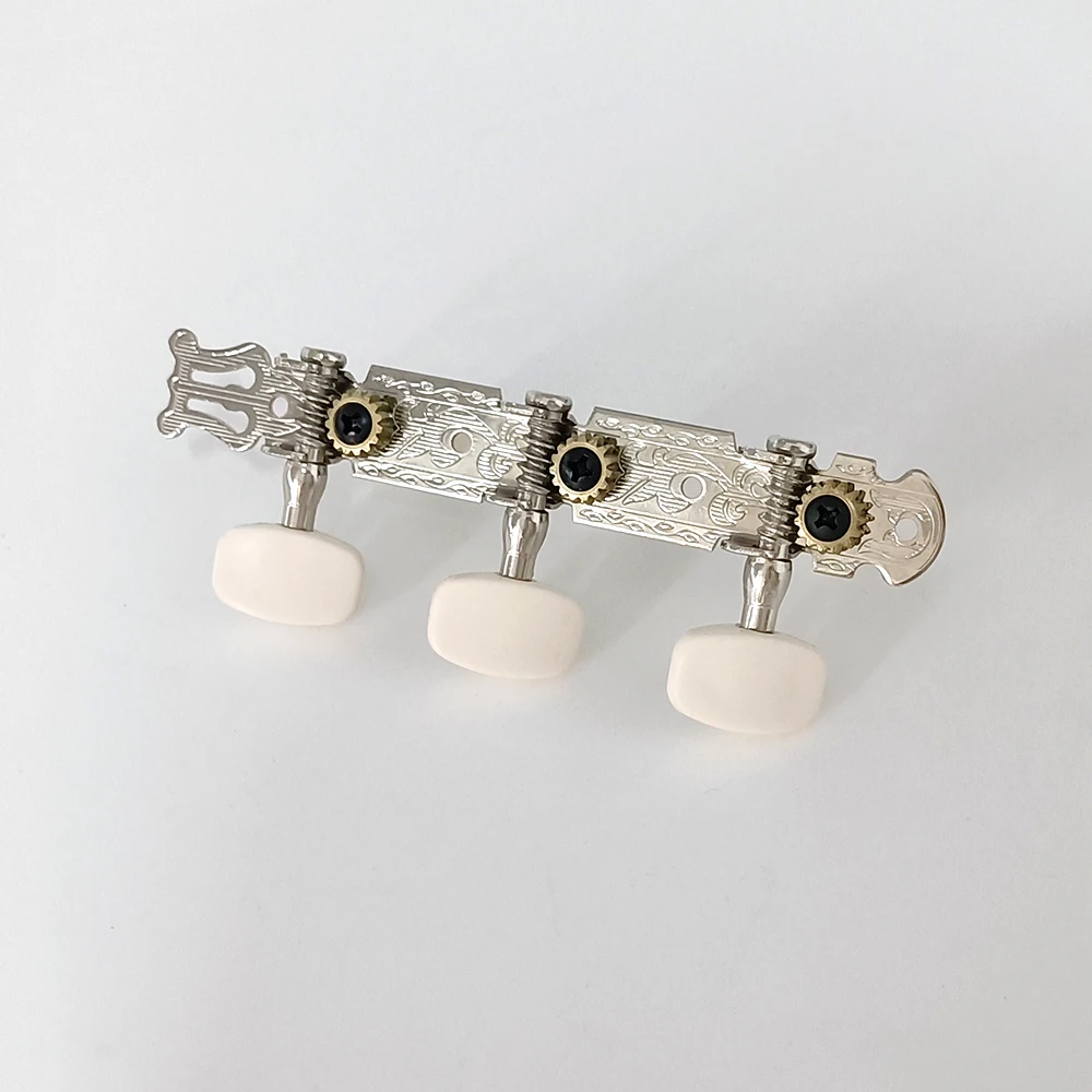 A Set of 1R1L Classical Guitar Locking String Tuning Pegs Keys Tuners Machine Head