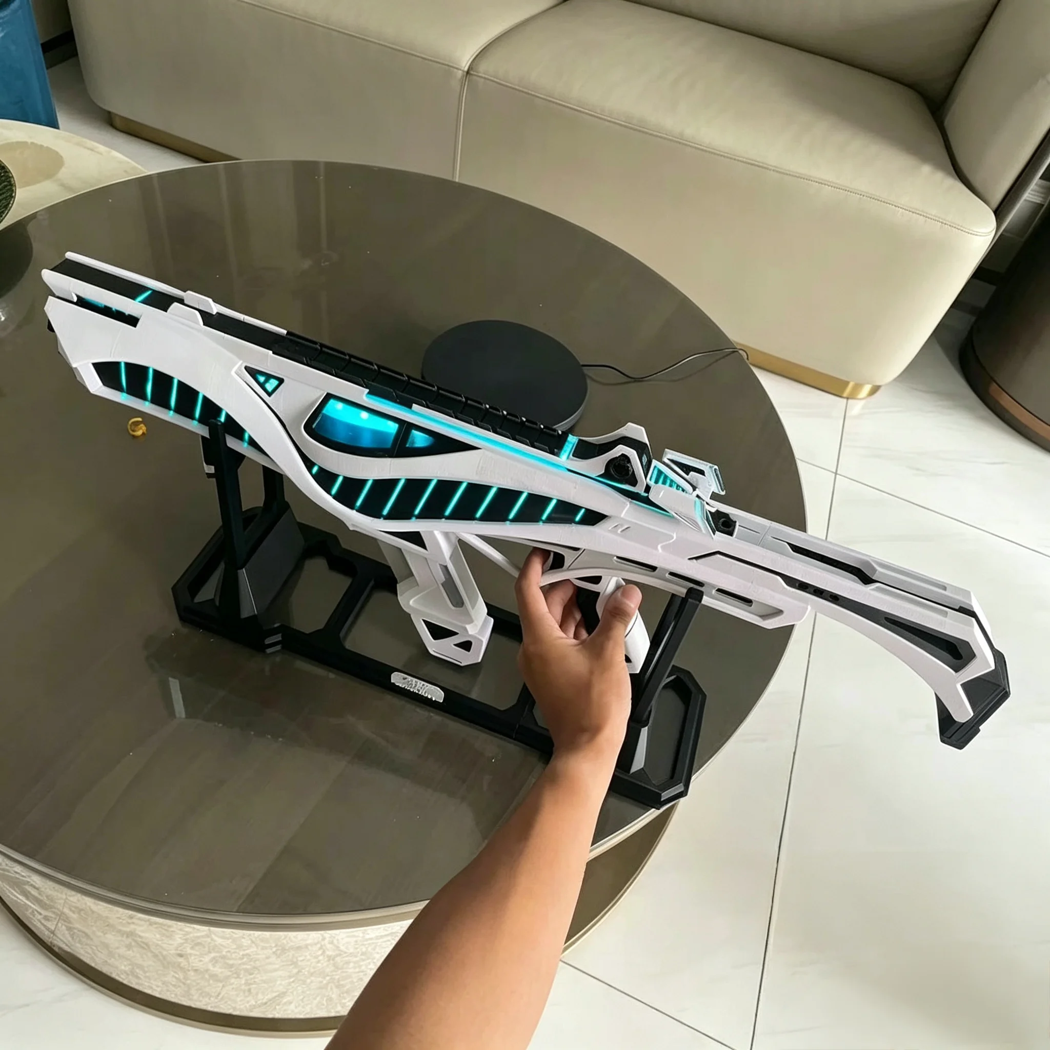 New 30cm APEX Legend Game Peripherals R99 Skin Blade Set Crafts Chassis Desktop Ornaments Collection Models Cosplay Props Toys