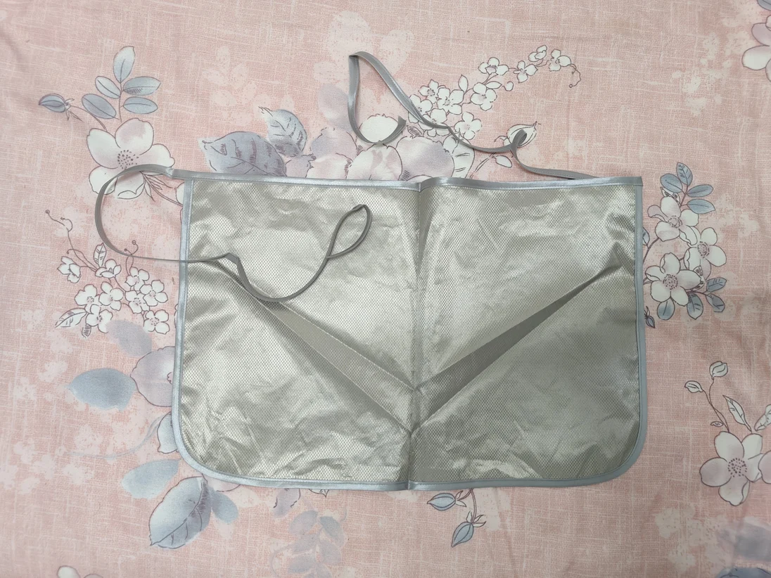 Silver Color Electromagnetic Radiation Protective Skirt, Body Part Protection, EMF Shielding EMW Block Cover