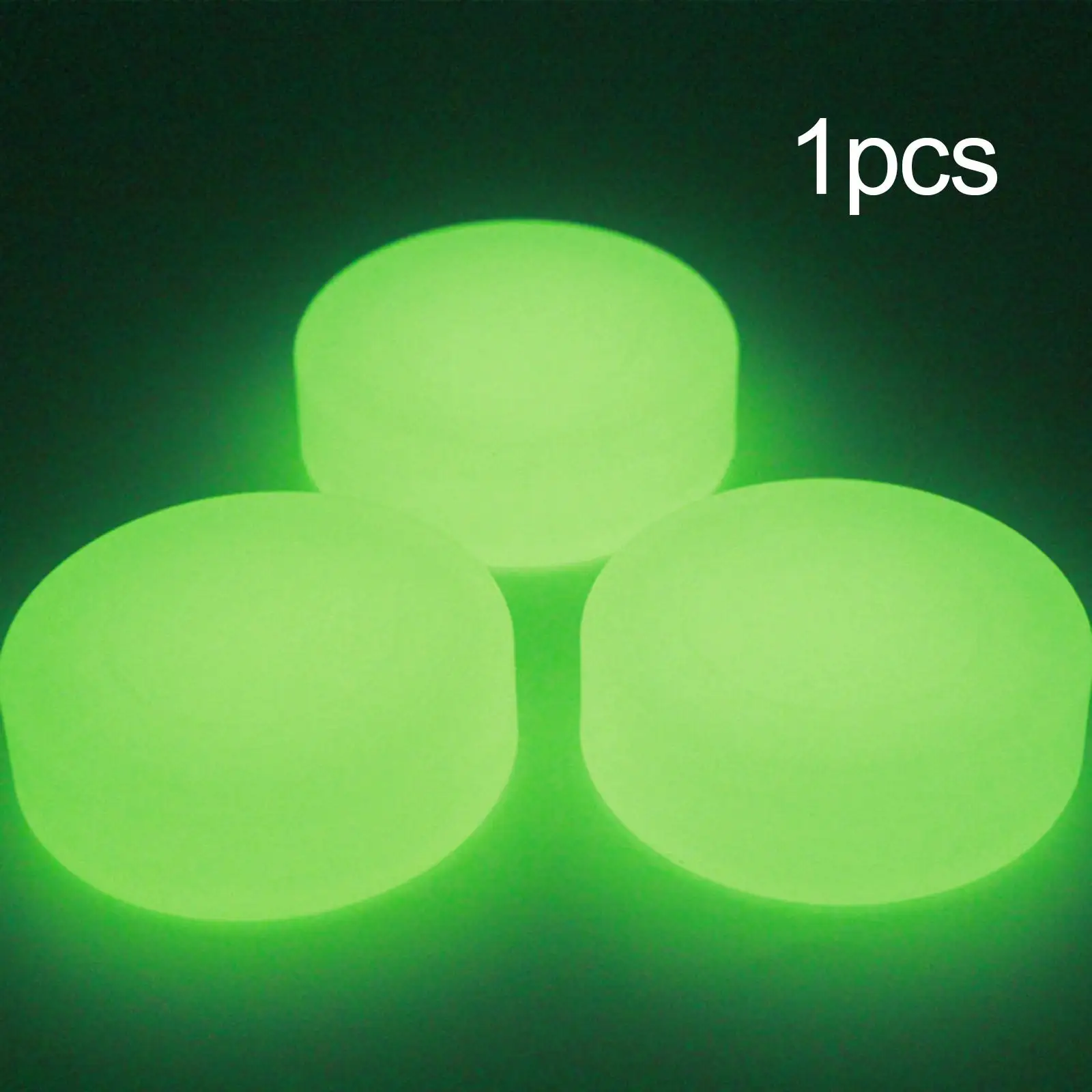 Hockey Puck Glow in The Dark Luminous for Kids Adults Diameter 2.83inch Suitable for Floor Indoor Outdoor Game Ice Hockey Ball