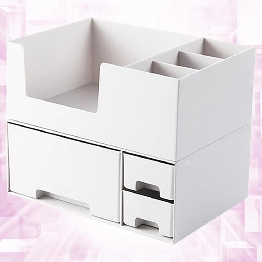 

Increased Storage Box Office Accessories Case Monitor Shelf Container Stationery European Style Computer Screen Elevated