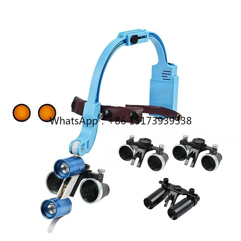 High Resolution 4X 5X 6X 8X Surgical Loupes Magnifying Glasses Set