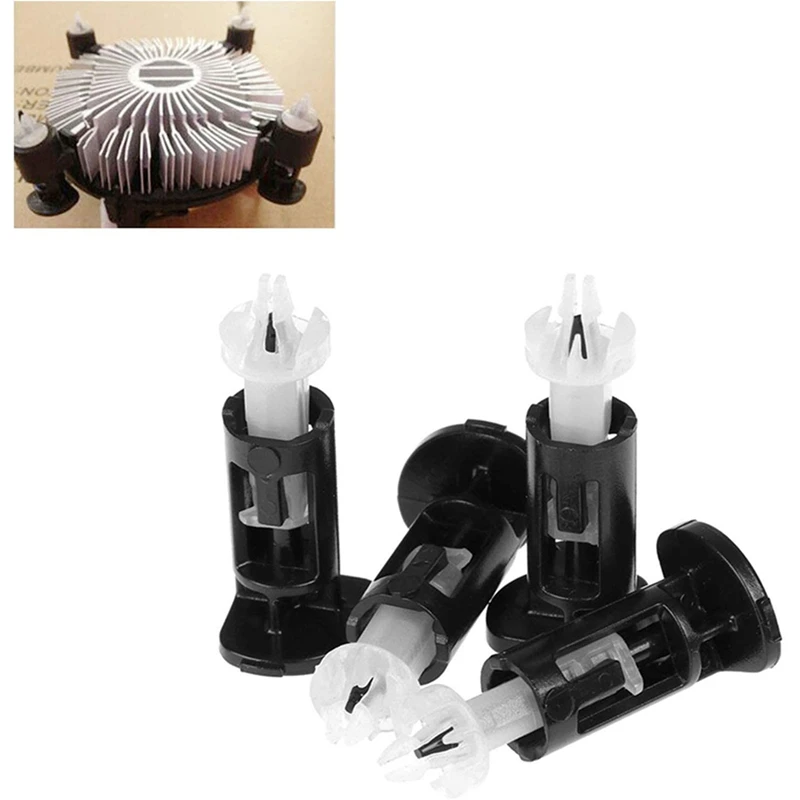 Perno di montaggio di fissaggio da 40 pezzi per presa LGA 775 ventola di raffreddamento del dissipatore di calore della CPU