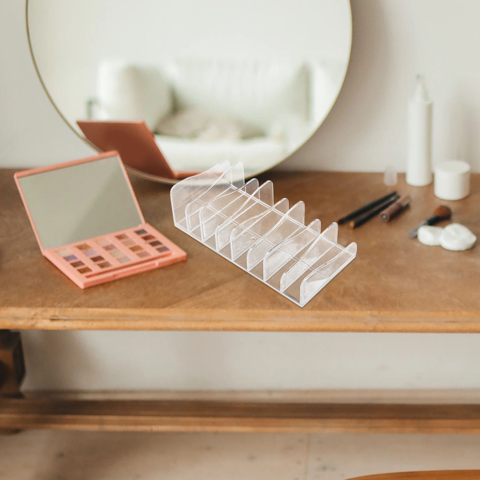

4pcs Eyeshadow Storage Box Durable Material Ultra Thin Design For Dressing Table Home Office Craft Room Cosmetics ganizer