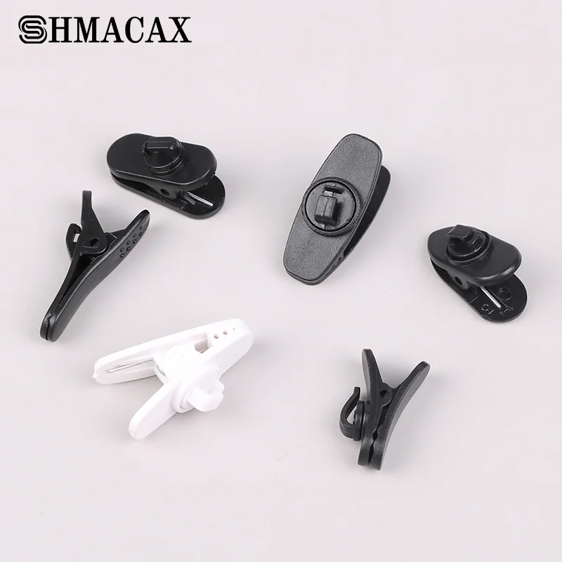 10PCS Earphone Cable Wire Clip Cord Collar Plastic Nip Clamp Organization Holder Headset Audio Line Protable