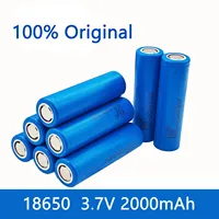 New 100% Original  2000mAh 18650 3.7V18650 Lithium Rechargeable Battery Suitable for GTL Evrefire Flashlight Battery