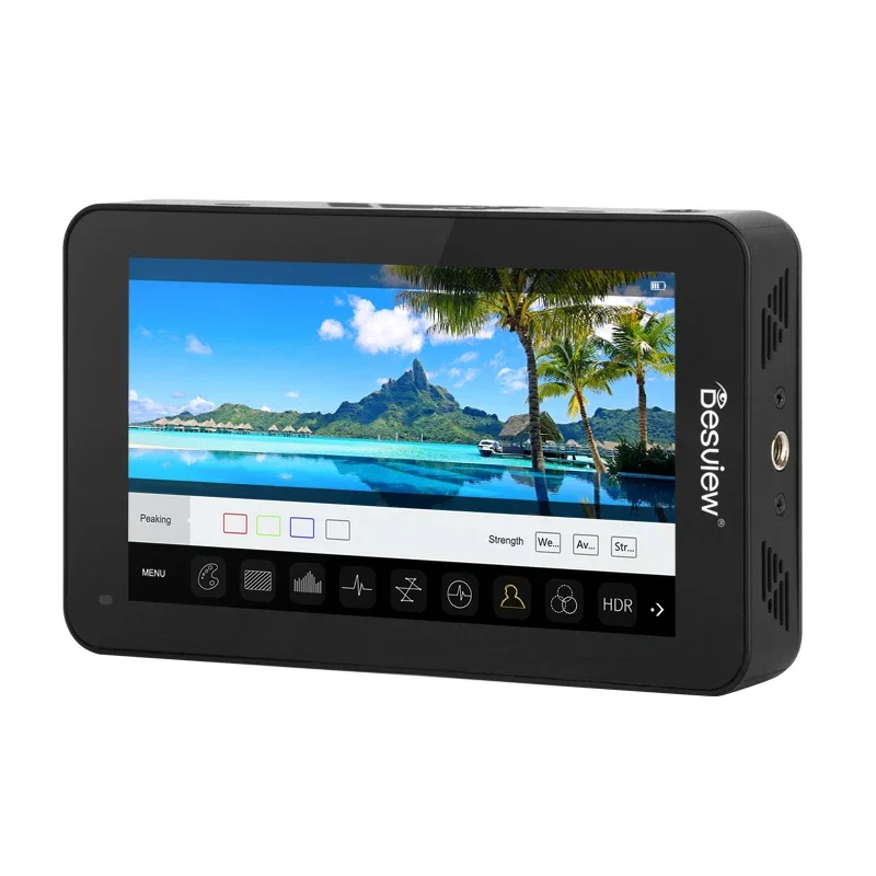 

Desview R6ii 5.5 ''4K Videocamera Met Ips Hoge Helderheid Touch Screen Full Hd Resolutie Input En Output