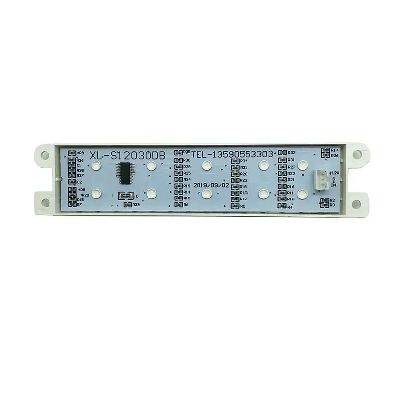 LED Sound-controlled Music Spectrum Display with Ambient Light Pickup and Atmospheric Rhythm