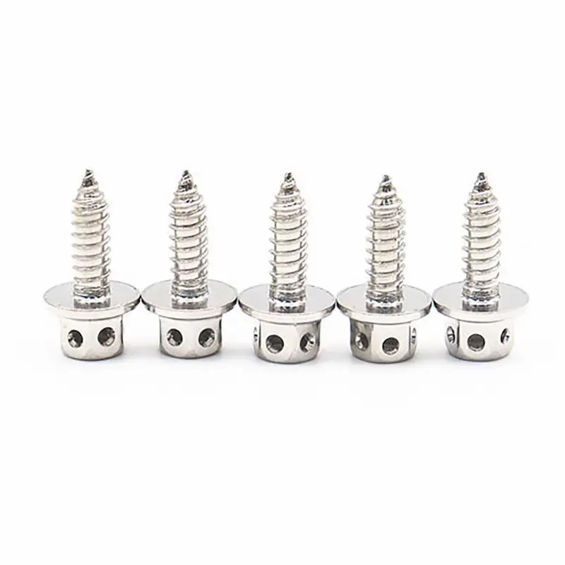 Motorcycle Screws Self-tapping M5 15 Titanium Hollow External Screws Stainless Steel Screw Modified Motorcycle Accessories