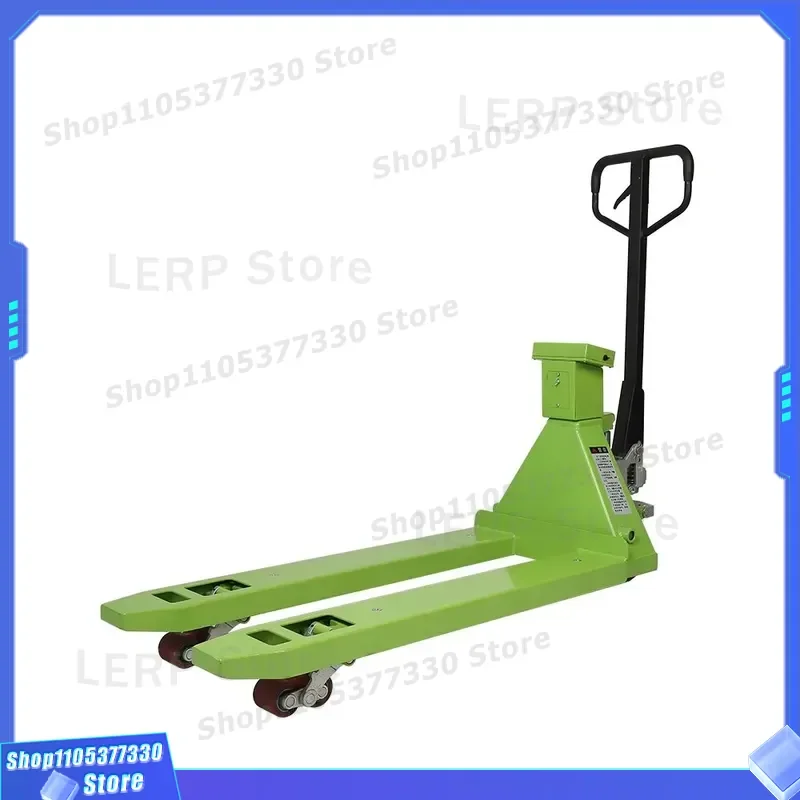 Manual Pallet Truck With Digital LCD Weighing Scale For Warehouse Logistics Heavy Duty Hand Jack Lift Custom OEM Display