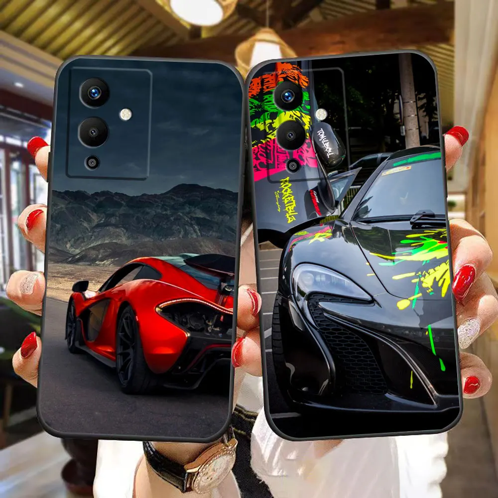 Luxury Sports Car Dream Phone Case For Infinix ZERO TECNO CAMON SPARK 20 30 30S 40 POVA 5 6 7 POP SMAR 8 9 10 DIY Shell Cover
