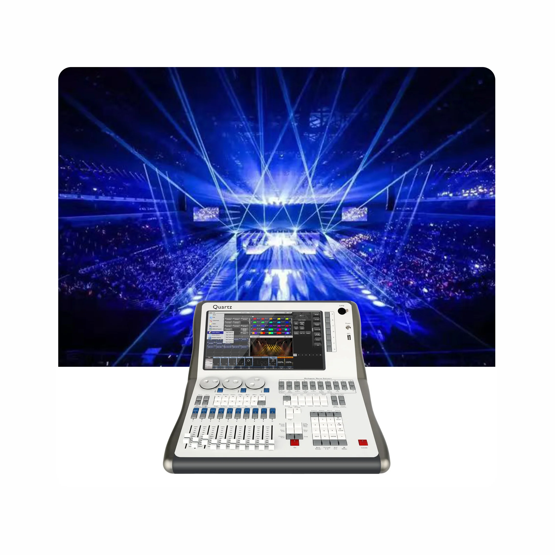 

Заводское предложение Кварцевая консоль контроллера освещения Dmx 512, по хорошей цене