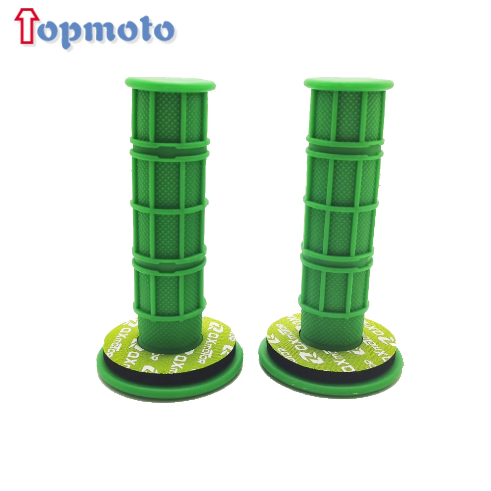 22mm 24mm Motorräder Grip Dirt Bike Griffe 7/8 "Gummi Biker Roller Griff Grip Für Lenker Mx Kissen top Gas 22mm Bar