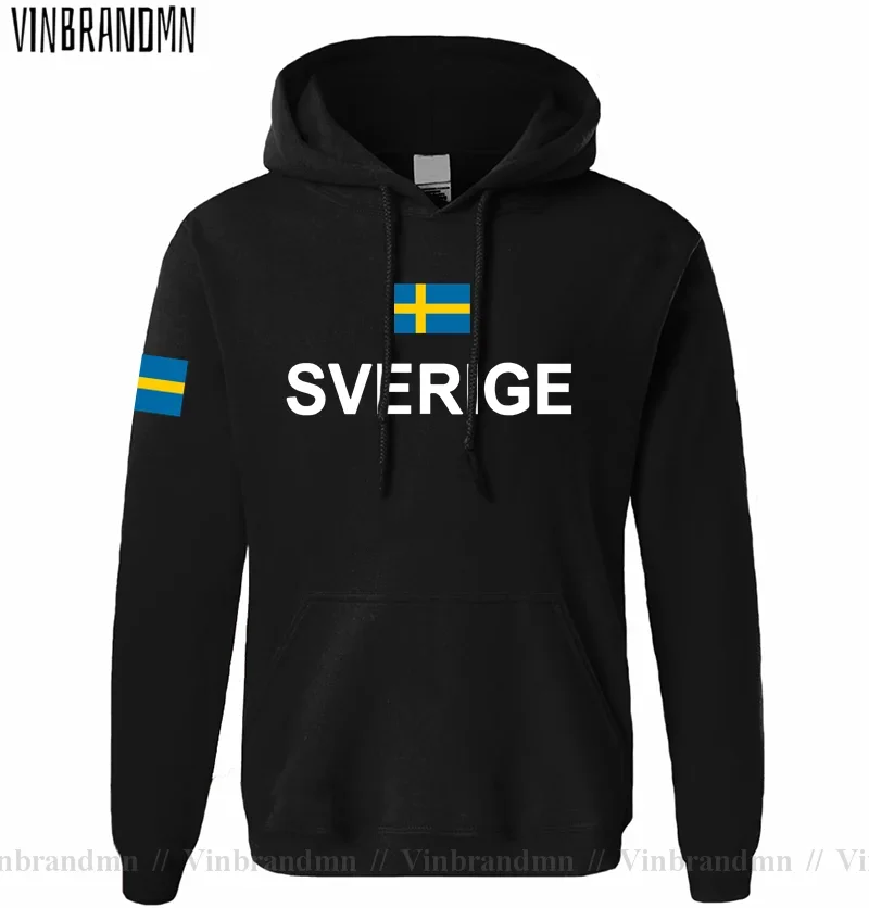 Suecia Sverige sueco sueco SE SWE hombres Sudadera con capucha jerseys sudaderas con capucha hombres sudadera moda ropa de calle jerseys chándal
