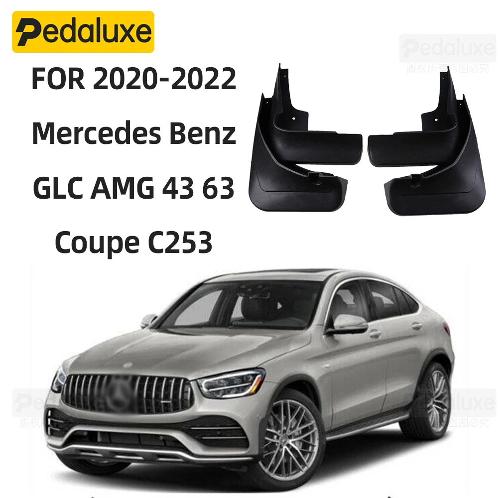 

OEM брызговики от грязи для Mercedes Benz GLC AMG 43 63 Coupe C253 2020-2022