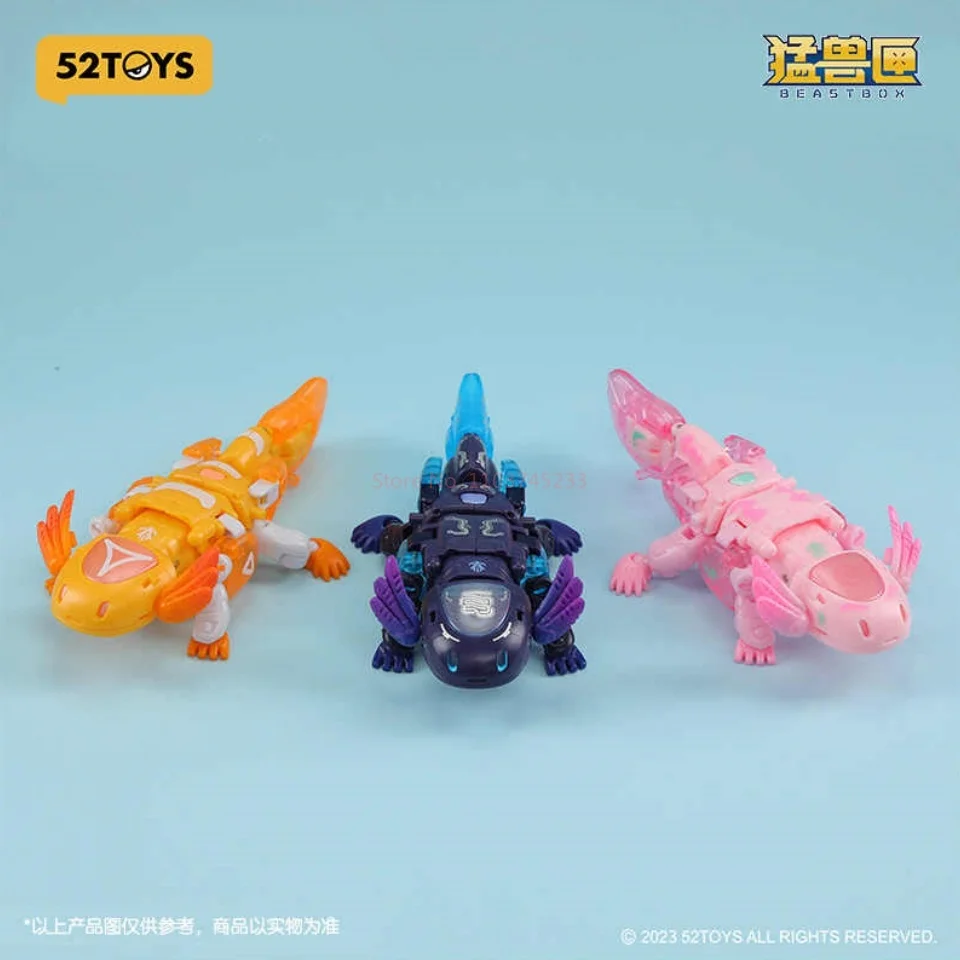 Bb-63 Original Axolotl figura de acción Heatmiser 52 juguetes Beastbox estatuilla caja modelo transformar bestia modelo juguetes divertidos para regalo de chico
