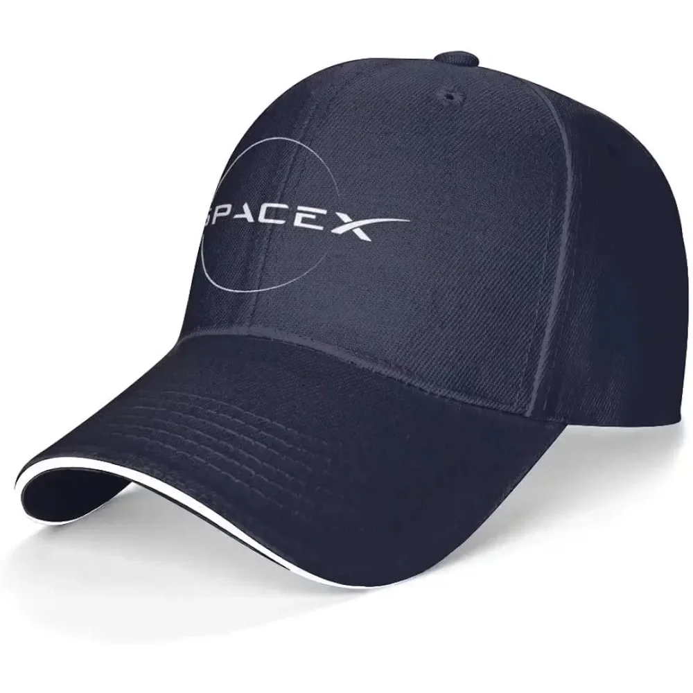 SpaceX Hat Men Women Hat Space Fashion Baseball Cap Adjustable Athletic Baseball Hats