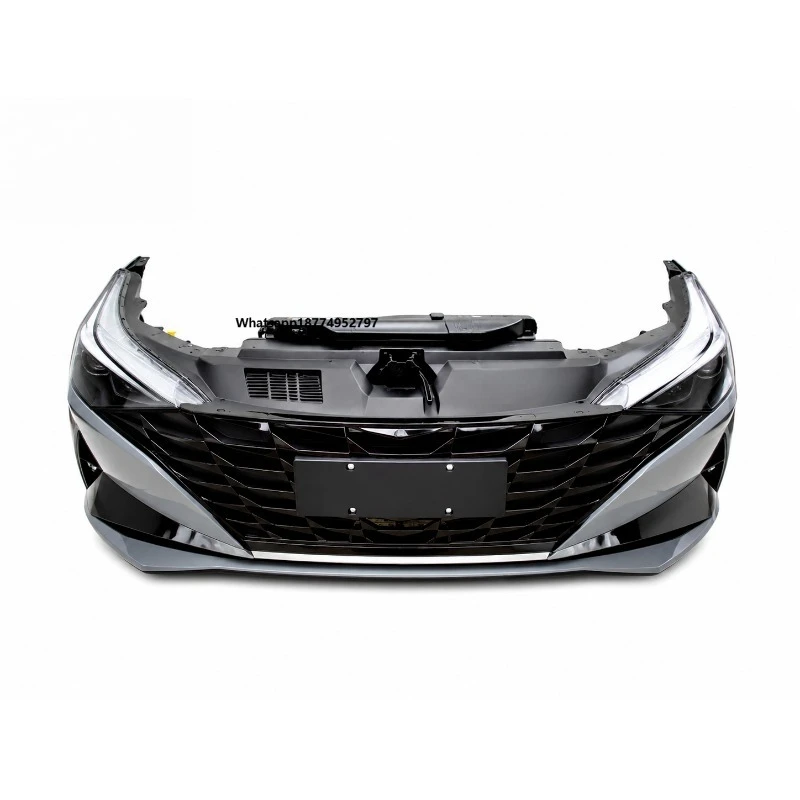 Front Bumper Assembly with Tow Hook Bolt-On for Elantra 2020-2022 (2-Year Warranty)