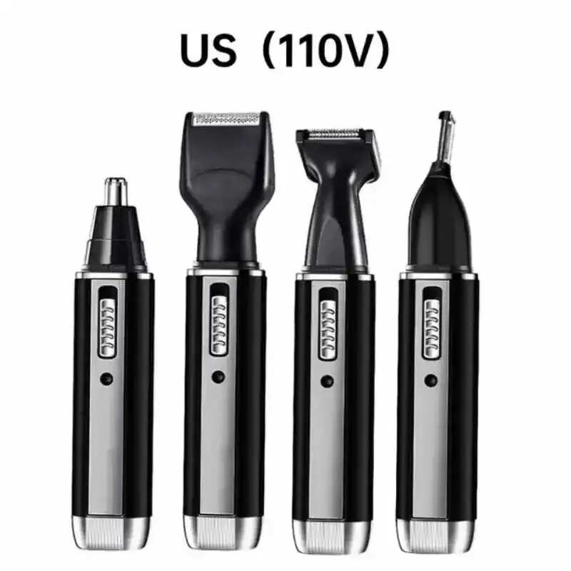 4-in-1 Electric Nose HairTrimmer Shaver Multi-Functional Sideburns Shaving