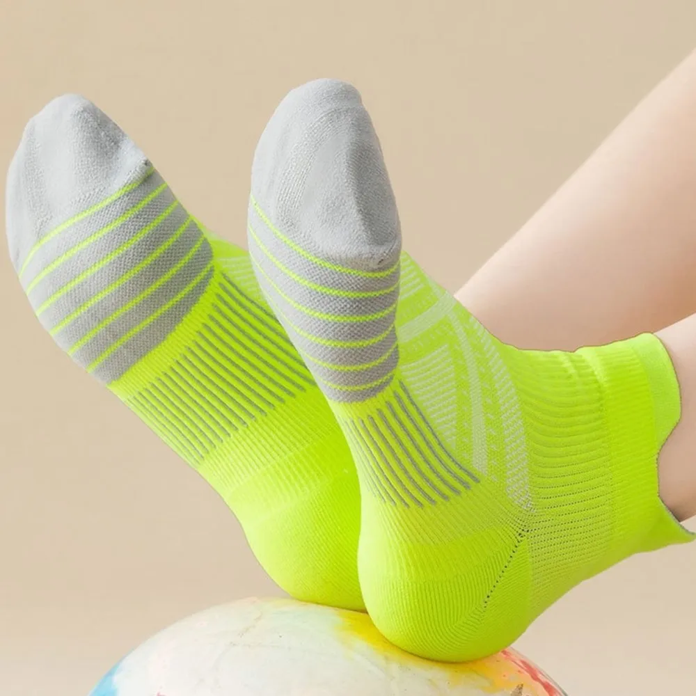 

New Adults Sock Sports Crew Dress Athletic Professional Men Women Shallow Fitness Running Towels wear-resistant Boat B3W4