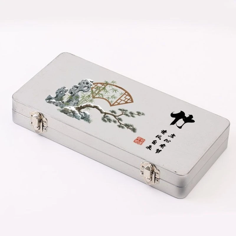 set-di-astucci-vintage-in-metallo-composto-da-due-pezzi-con-decorazioni-a-motivi-di-prugna-e-loto-ideale-per-studenti