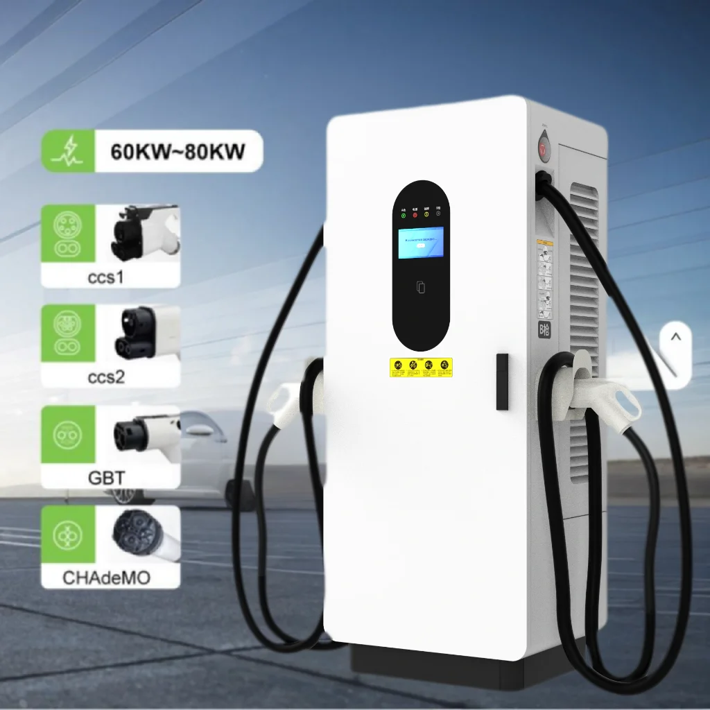 CHESU  60Kw 120kw 150KW 180KW DC Fast EV Charger Commerical EV Charging Station With RFID 4G for Public Charging