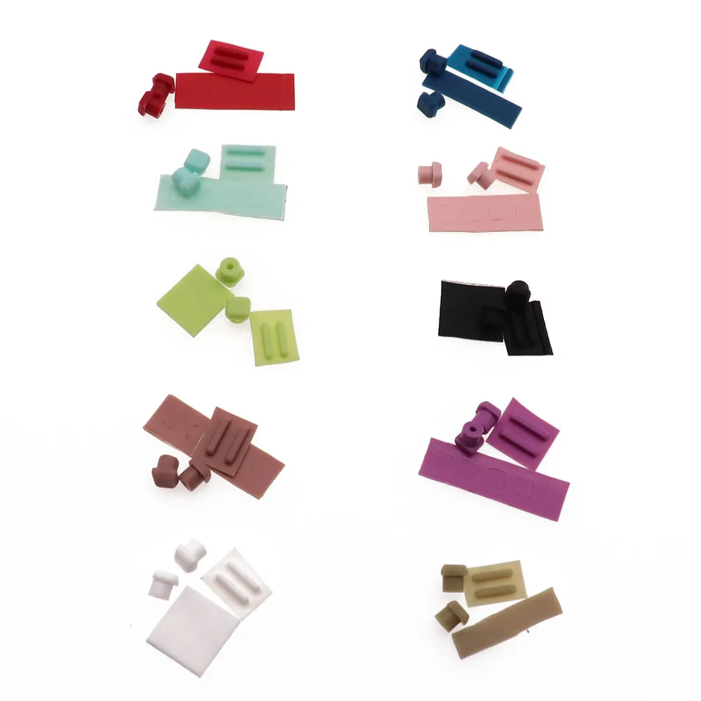 TingDong Optional Screw Feet Cover for Nintend DS Lite for NDSL Game Console Screw Feet Cover Rubber Pad