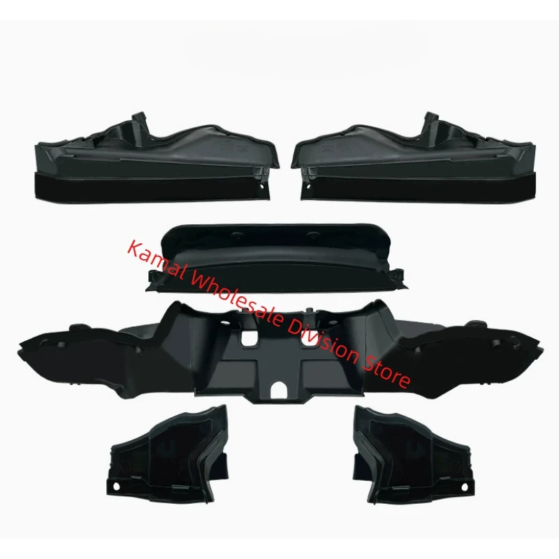 51717169419 51717169420 51717169421 for BMW X5 X6 E70 E71 E72 Car Engine Upper Compartment Partition Panel Left and Right 3pcs