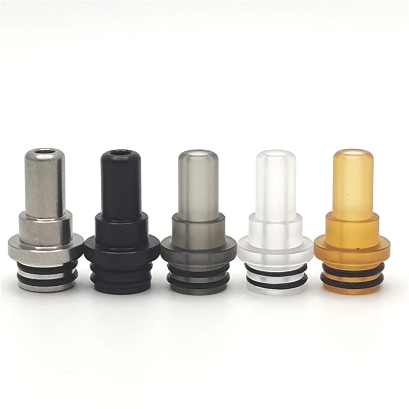 1 قطعة طرف بالتنقيط 510 الفولاذ المقاوم للصدأ البلاستيك MTL بالتنقيط تلميح القش المشتركة