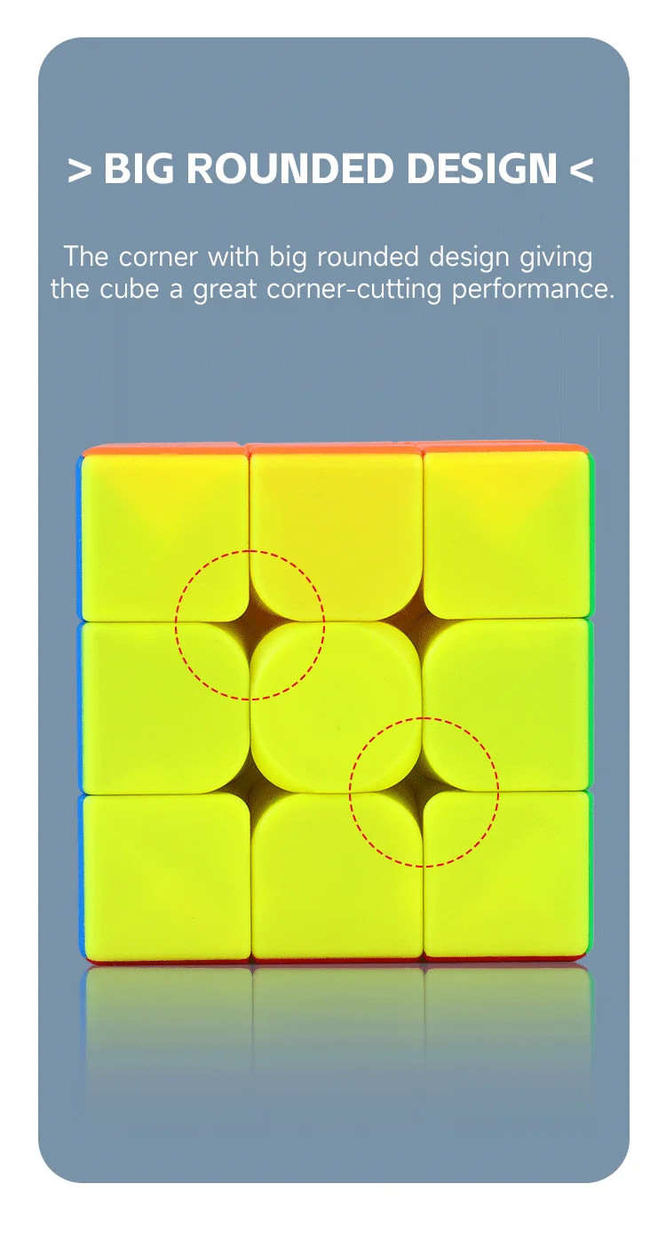 매직 큐브 마그네틱 3x3x3 컨벤션 매직 큐브 레이싱 스트레스 해소 퍼즐 전문 부드러운 속도 게임 어린이 장난감 선물