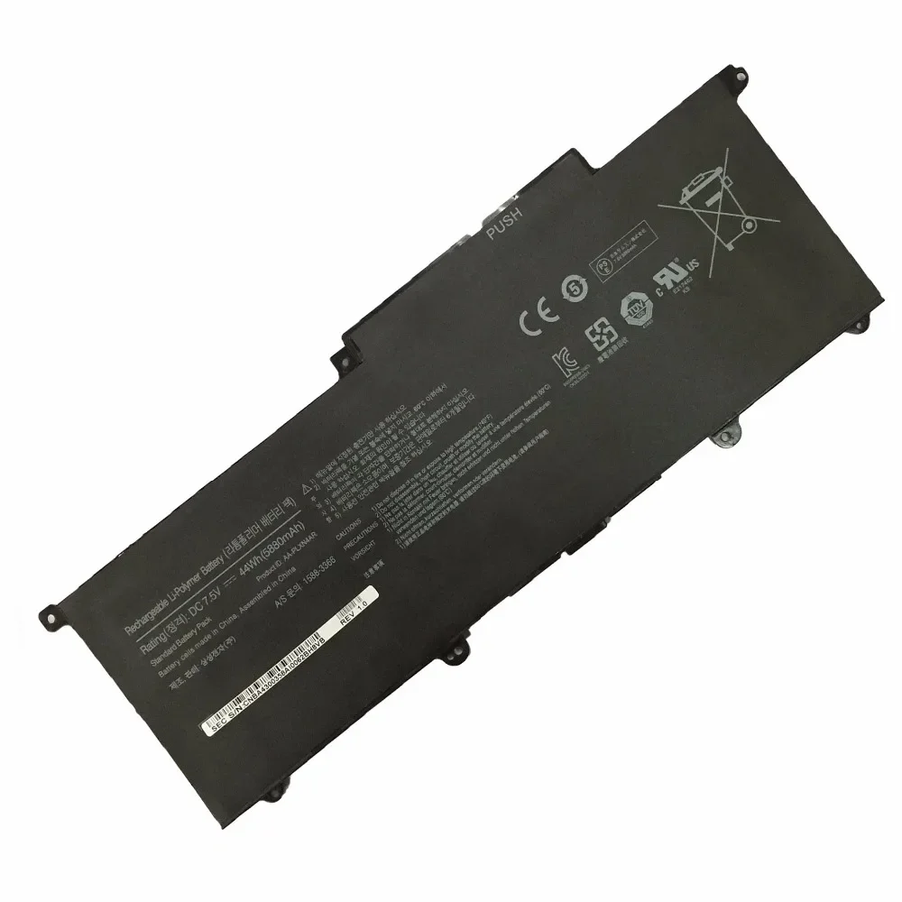 7.5V 44Wh New Original AA-PLXN4AR Laptop Battery for Samsung NP900X3E 900X3F 900X3G AA-PBXN4AR 900X3C