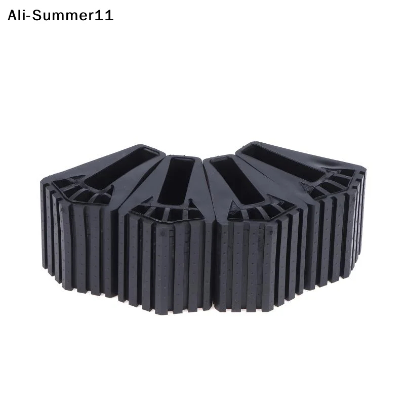 【RV】4/8PCS Ladder Non Slip Feet Attic Ladder Leg Protector Trapezoid Pads Furniture Foot Rubber Pad Accessories Replacement Kit