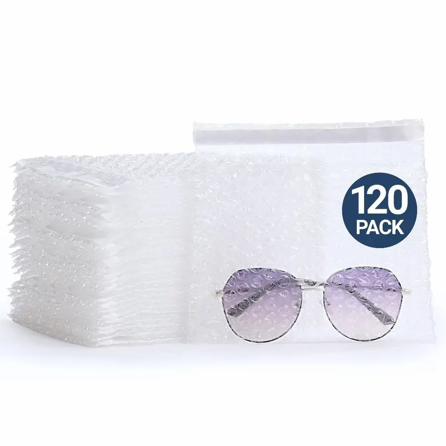 

Self Seal Bubble Pouches Bubble Bags for Packing, Packaging Filler for Moving Cushioning Wrap for Fragile Items, Dish Packing Ki