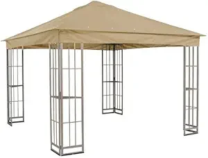 بديل لـ The Garden Treasures SJ-109DN Gazebo - Standard 350 - بيج
